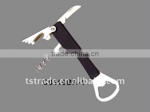 2014 Stainless Steel Multi function Keychain wine bottle opener C0109GS