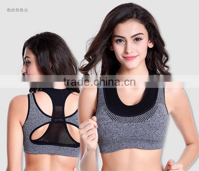2016 new fashion best quality yoga sports women sexy bra