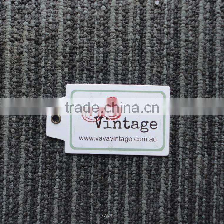 2017 china custom fancy garment paper hang tags