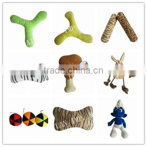 Cute plush pet ball toy