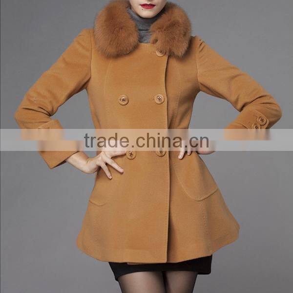 Newest design winter good quality European fashion wear white coats