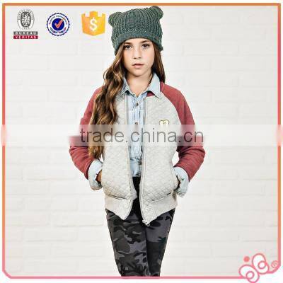2016 flower lovely girl fashion new design OEM children clothing factories in china kids winter clothes