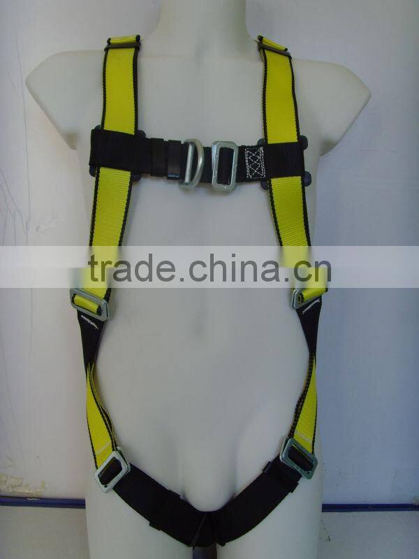 adjustalbe fall protective full body safety belt safety harness polyester harness