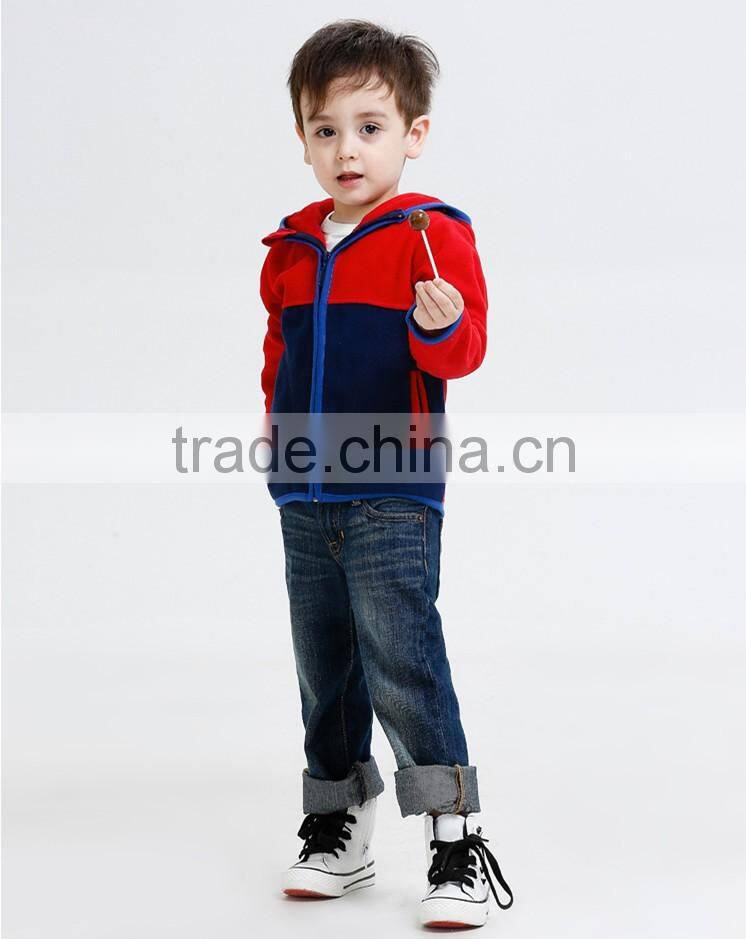 polar jacket Childrens Boys coat casual long sleeved coat 2016 spring tide kids jackets kids coat