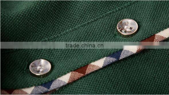 2017 the new men's cultivate one's morality short sleeve T-shirt lapel polo shirt in summer