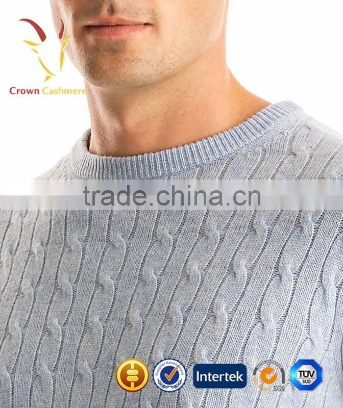 Factory Men's Blend Popular Cashmere Sweaters Best Quality