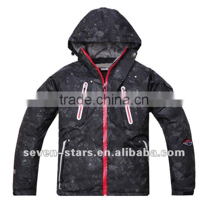 2017 winter outdoor waterproof cotton jackets for men