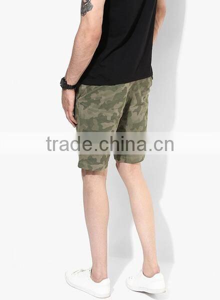 Mens Camo Printed Shorts Men Casual Board Regular Rise Shorts