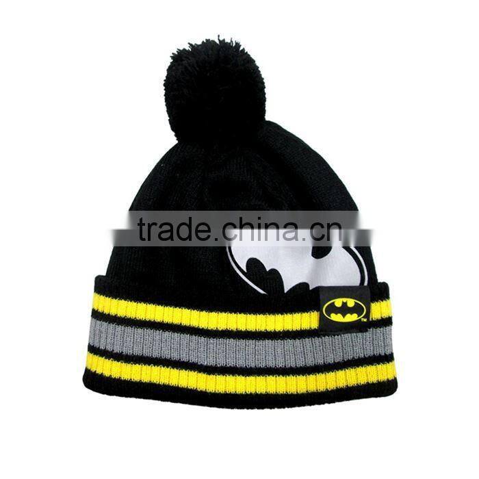 New Product High Standard Oem Winter Knitted Wool Hat For Children