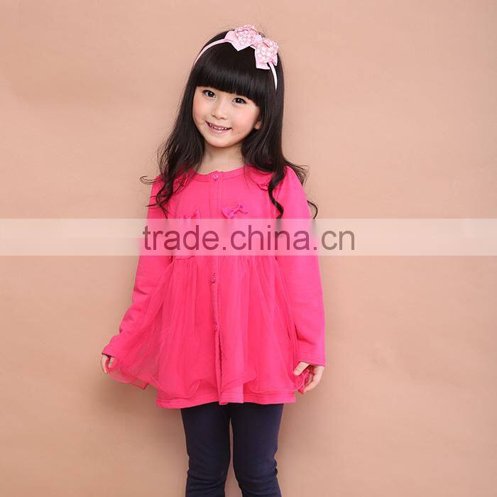 2016 fashion design baby girl clothes for autumn and spring
