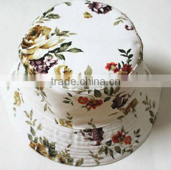 Fashion cheap top roll up custom bucket hats