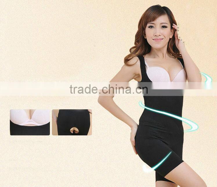 Factory Provide Seamless Bamboo Body Shaper Slimming
