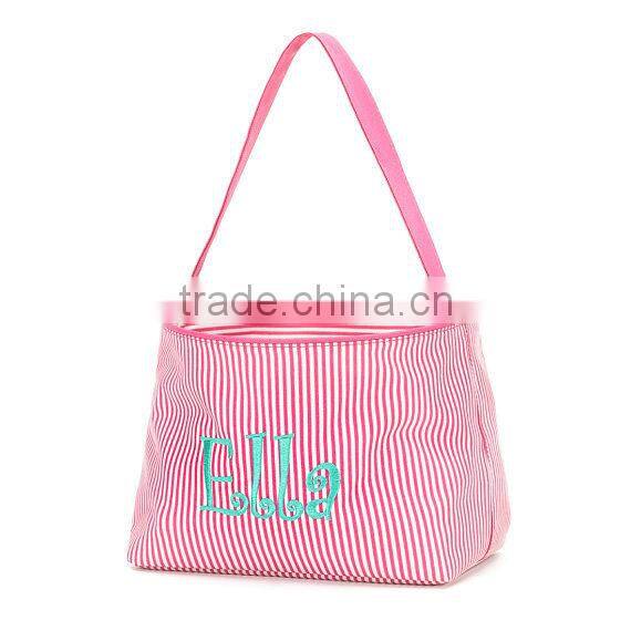 Wholesale Personalized Strip Monogrammed Easter Buckets
