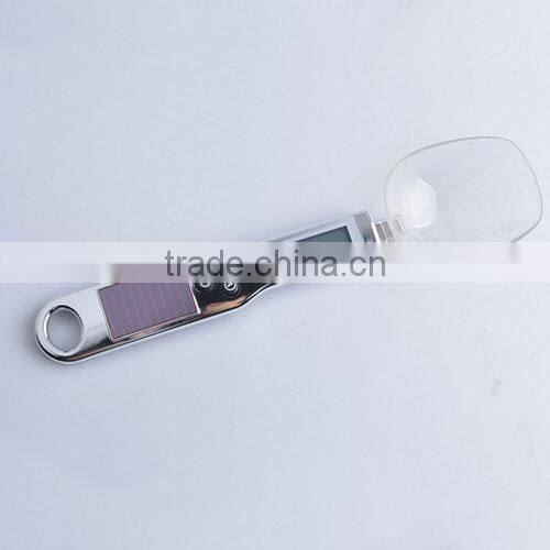 Solar Energy Kitchen Spoon Scale 300 g / 0.1 Measuring Spoon Scale Domestic Kitchen Scale/Soup Spoon