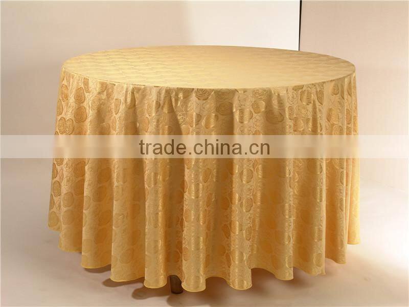 Manufacturer Wholesale Round Hotel Banquet Table Cloth