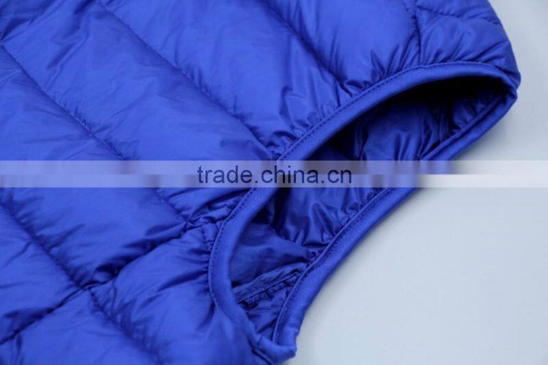 2017 Foldable Lightweight Western Duck Down Vest