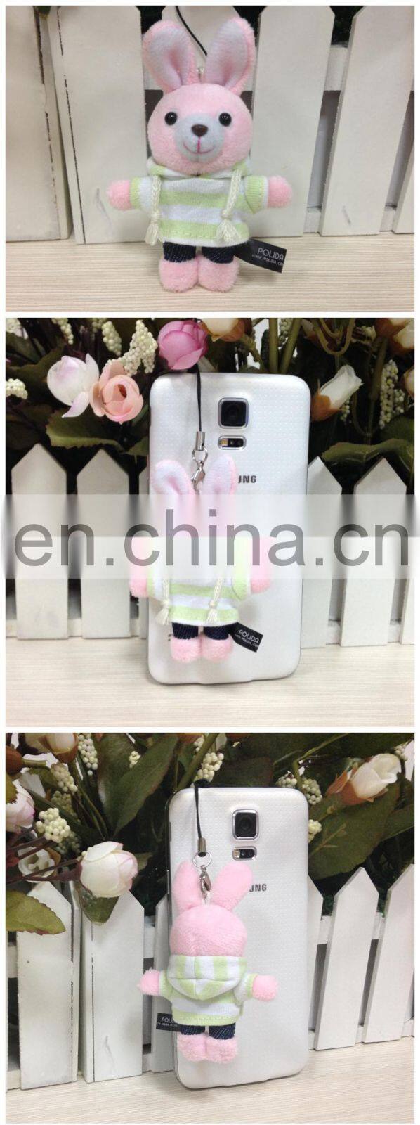 Pink Rabbit Mini Stuffed Animal Wholesale Cheap Custom Keychains For Girls