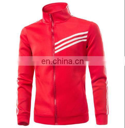 Wholesale Alibaba 2017 Mens Slim Fit Zip Up Jumper Sweatshirt Jacket Tracksuit Top