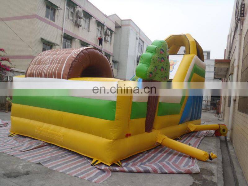 hot selling inflatable combo games/inflatable slide with bouncer for children