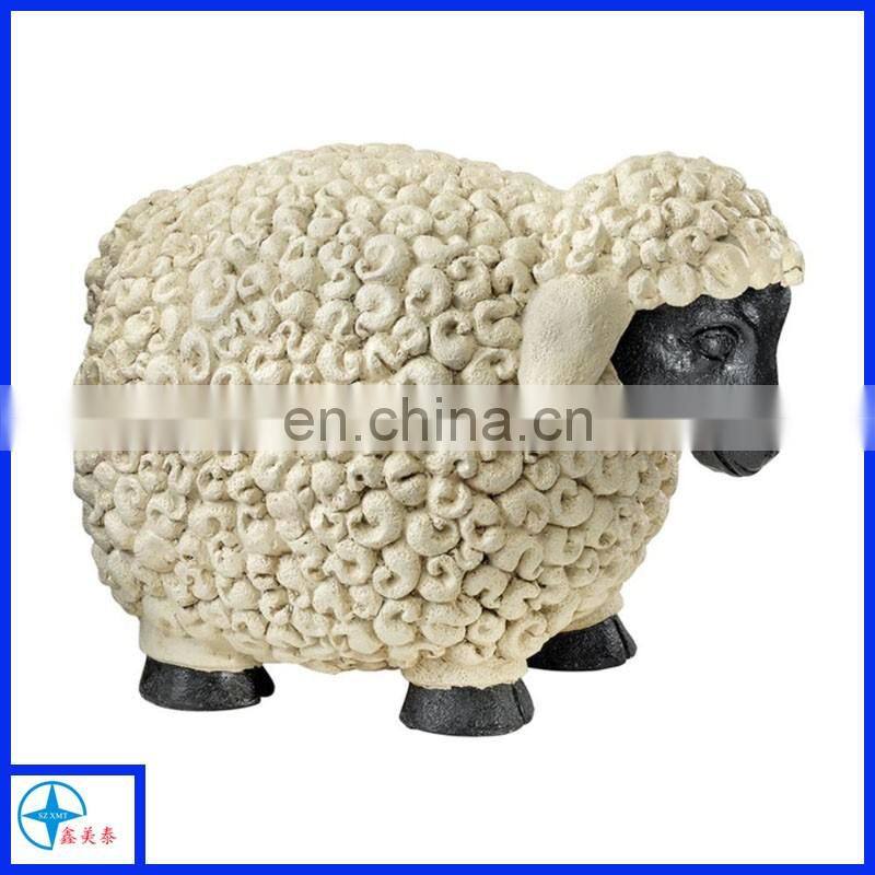 Lovely resin rabbit animal figurines, cute animal figurines