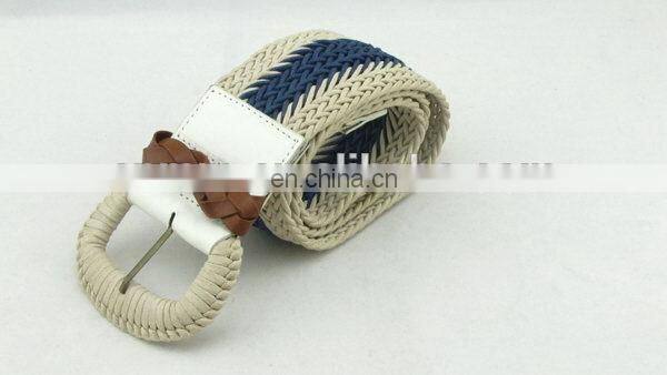 Fashion Leather Braided Belt For Women Mens Leather Jeans Belt