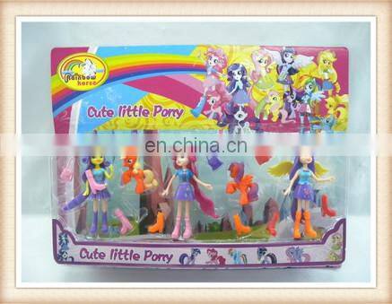 soft plastic magic rubber horse toy