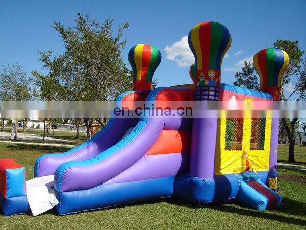 Giant inflatable obstacle course jumping moonwalk castle