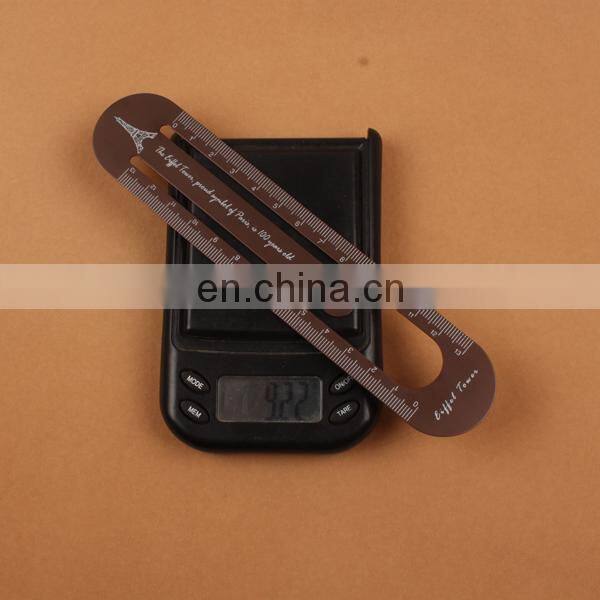 2014 high quality custom metal bookmark