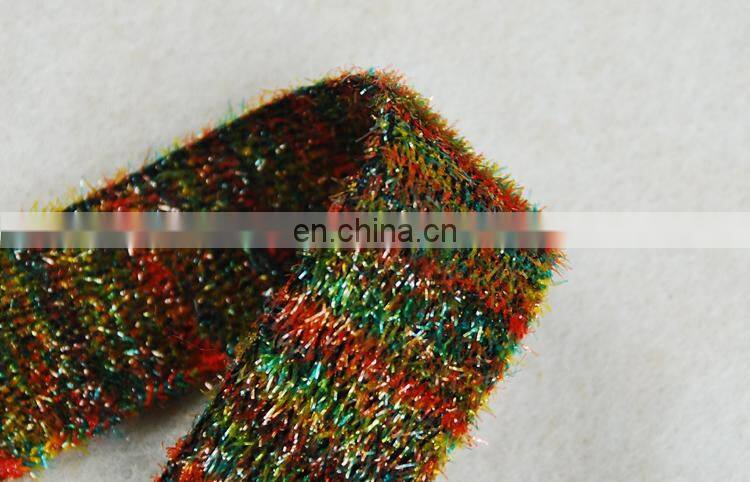 Colorful Fur design for winter ribbon trimming