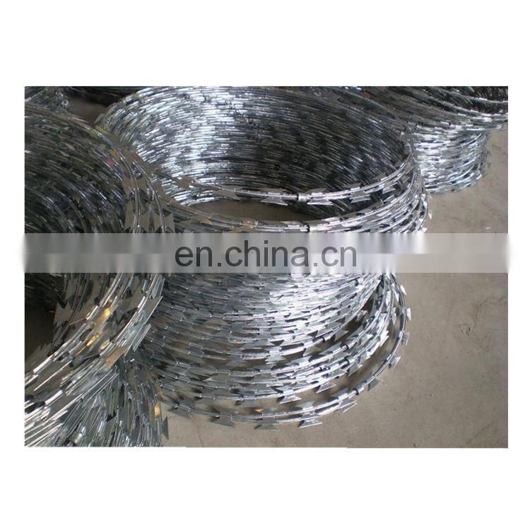 Security Fencing Concertina Blade Barbed Razor Wire