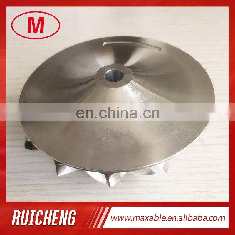S300 57.12/84.62mm 7+7 blades 174424 turbo milling/aluminum 2618/billet compressor wheel