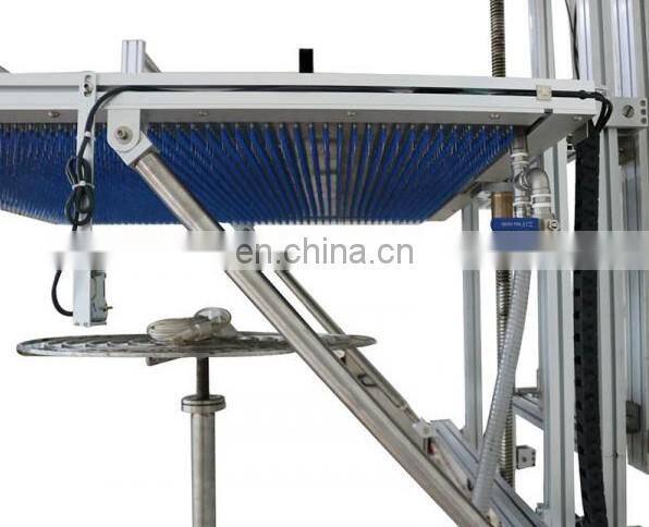 IPX1 IPX2 fixed type vertical rain drop test chamber