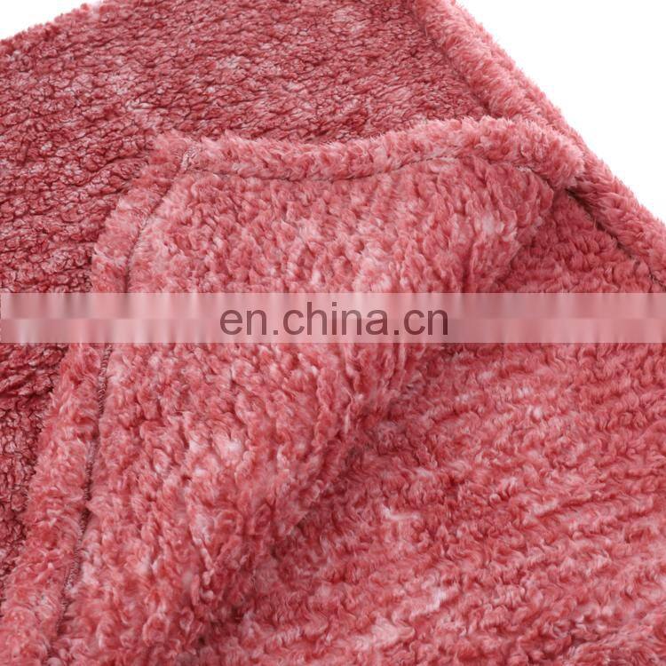 New 2020 Trending Product Luxury Fluffy Printed Plush Sherpa Throw Blanket