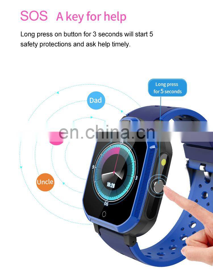 New Product Kids Watch With Ip67 Waterproof 4G Video Call Gps Positioning Mobile Watch Phones 2020 Best Seller Kids Smart Watch