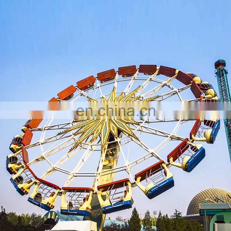 Manege new attraction thrill carnival rides amusement park equipment brave turntable ride