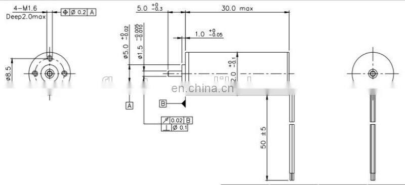 1230ZWW long life low noise micro dc brushless motor for medical equipment