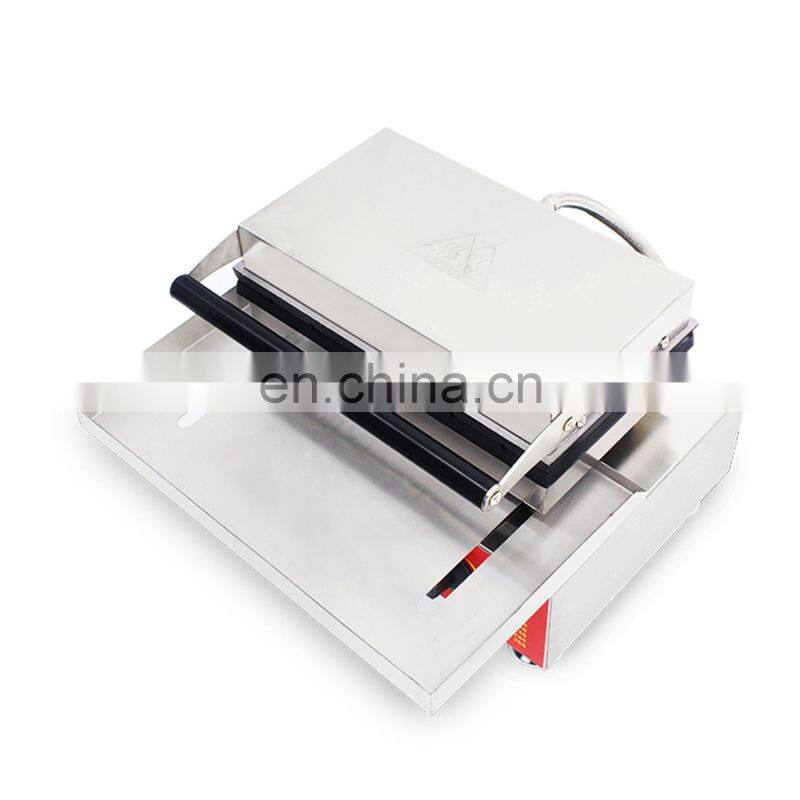 snack waffle maker machine lolly stroopwafel machine with stainless steel for sale