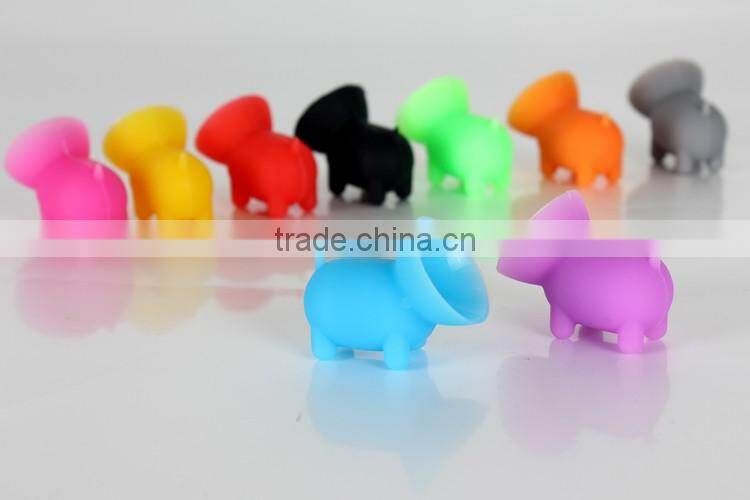 LOT Pink Piggy Sucker Mobile Phone Stand Silicone Phone Holder