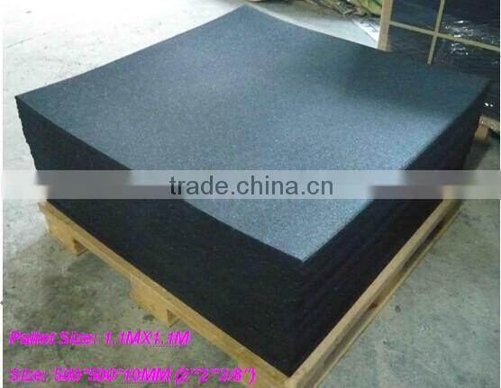 heavy-duty gym rubber flooring/used gymnastic mats