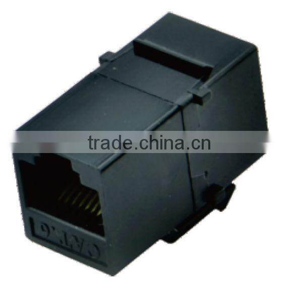 UTP cat6 tool-free keystone connect jack