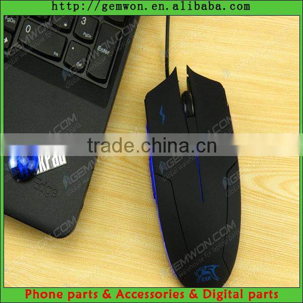 USB Optical Mouse X-62 for PC Laptop with blue light