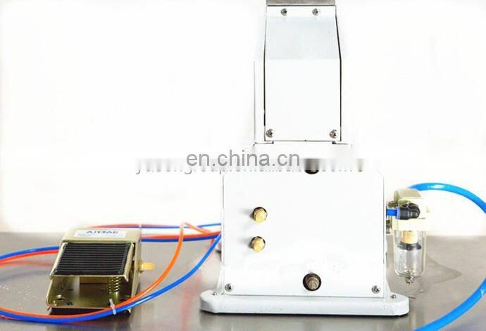 YS-A02 Hot Selling Pneumatic Liquid Soap/Bath Foam/Tomato Paste/Honey Jar Filling Machine With Pedal Switch 5-50ml