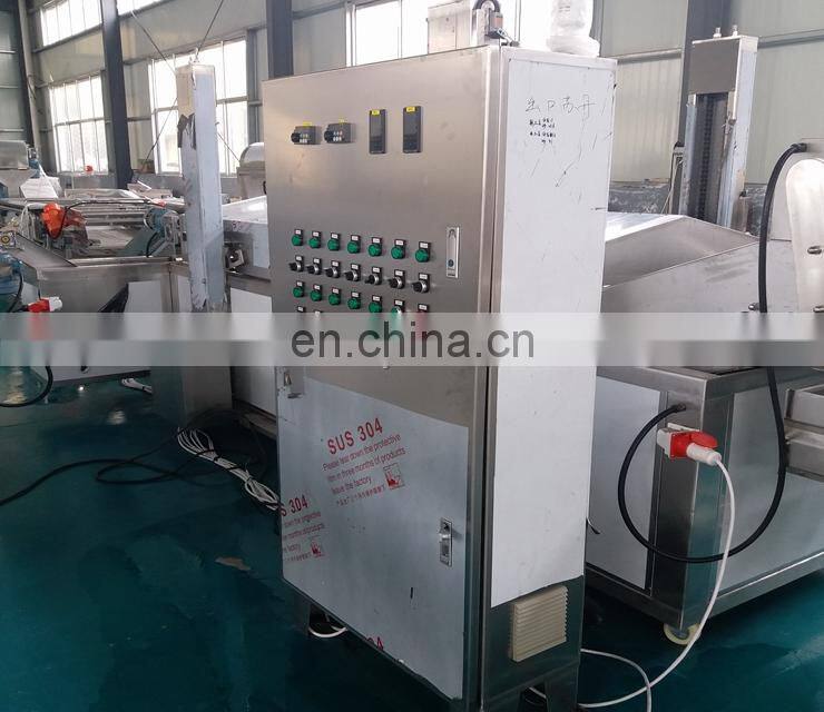 XDX 500kg/h full automatic frozen french fries machinery for potato french fries production line