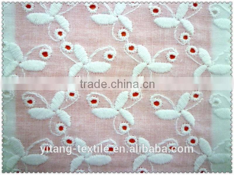 Indian lace embroidery fabric