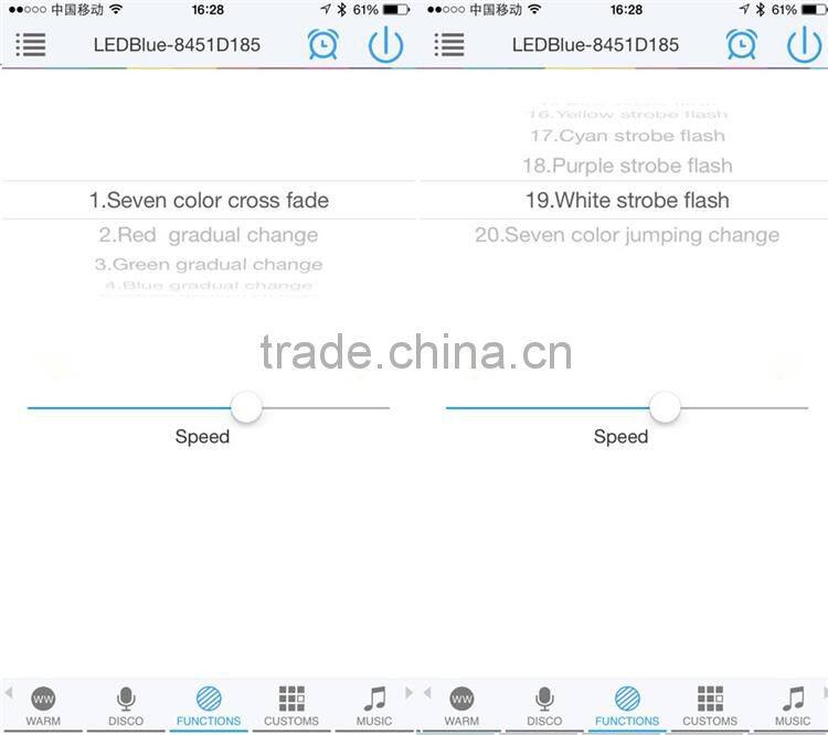 New Arrival Cheap 4CH RGBW LED Strip Light Bluetooth LED Controller with English, Francais, Espanol, Italiano Android & IOS APP