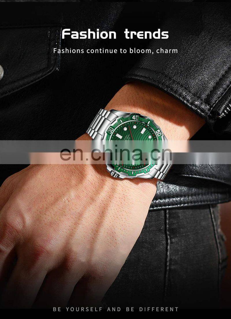 LIGE 6811 Men Watch Automatic Mechanical Watches Steel Waterproof watches men wrist military
