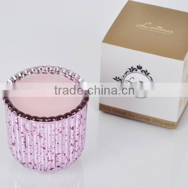 Luxury Natural Scented Soy Candle in Glass Jar SA-2251