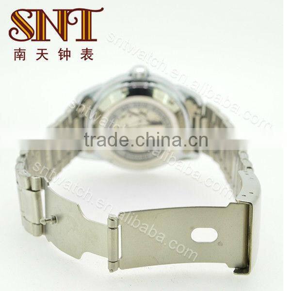 SNT-ME054 waterproof mechanical watch transparent mechanical wristwatch