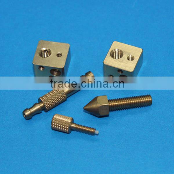 Plastic components machined from PVC