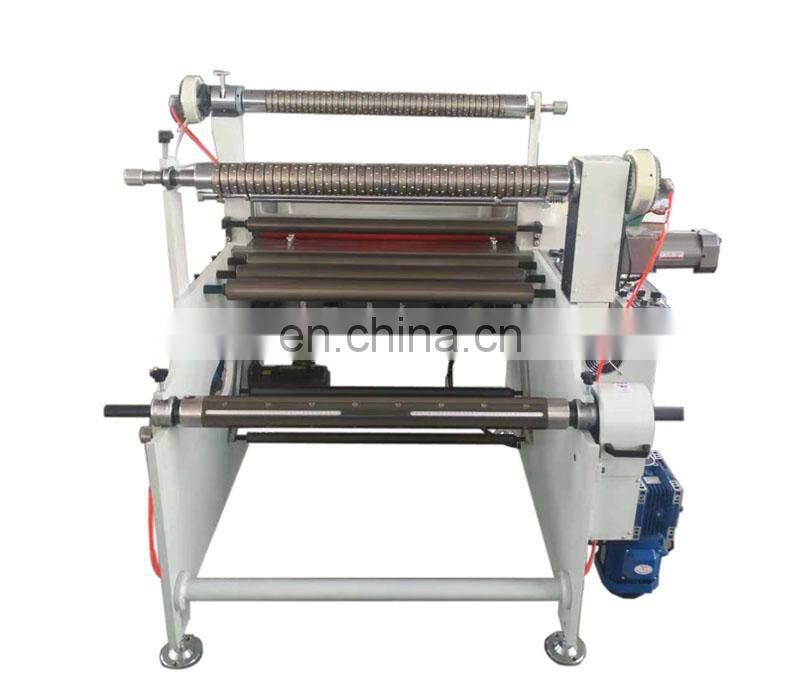 PVC vinyl polyester film roll to sheet cutting machine with laminating function